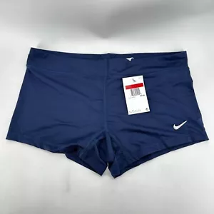 Nike Sport Volleyball Shorts Blau Damen Large Training Stretch Neu - Bild 1 von 5