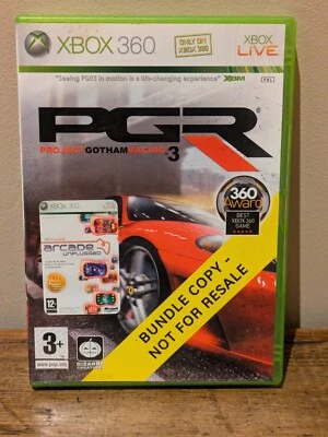 Project Gotham Racing 3 PGR 3 Xbox 360 Bundle Copy Free UK Post  - Image 1 of 4