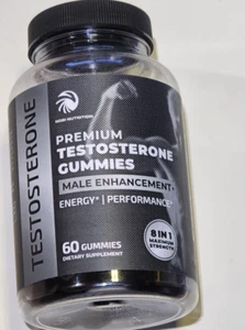 Testosterone Booster For Men L-Arginine Testosterone Support Pills 60 ct Gummies - Picture 1 of 11