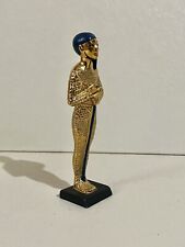 Franklin Mint Figurine “The God Ptah” Treasures Of Tutankhamun 24K Gold Plated