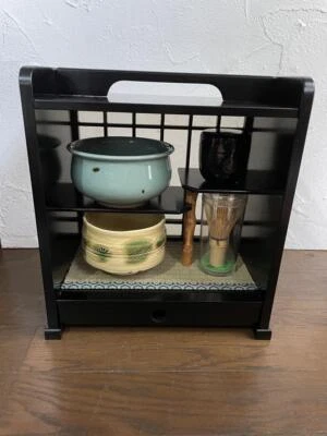 Набор для чайной церемонии чаша Raku Natsume Kogo Hatsune Chabako No13 - Изображение 1 из 4