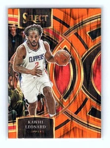 2023-24 Panini Select orange flash prizm Kawhi Leonard ( Los Angeles Clippers ) - Picture 1 of 2