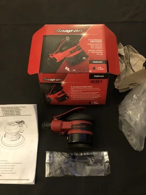 New Snap On 3" Orbital Finishing Sander - 3/32" Pattern (Red) - PS0F4325 Foto 1 de 3