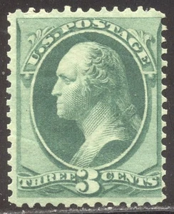 U.S. #158 Mint - 3c Green ($110) - Picture 1 of 1