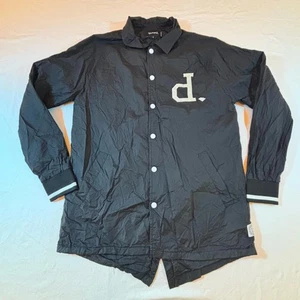 Chaqueta Universitaria Diamond Supply Co. Negra con Detalles Blancos - Imagen 1 de 9