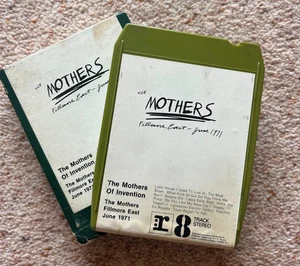 The Mothers- Fillmore East June 1971 8-Track cartridge. Frank Zappa - Picture 1 of 3