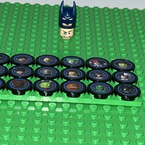 Lego Batman Bat Computer And Heads Custom 2007 2008 2009 - Picture 1 of 3