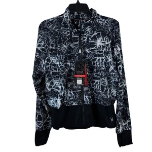 Spyder Active NEW Layered Jacket Women's Lrg Thumbholes Activewear Athleisure - Picture 1 of 11