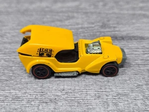 Vintage Redline Hot Wheels Ice “T” Yellow 1969 Hong Kong - Broken Top - Picture 1 of 9