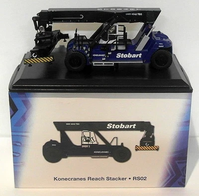 Atlas 1/76 Scale 4 649 120 - Konecranes Reach Stacker RS02 - Eddie Stobart Ltd - Image 1 of 3