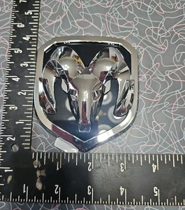 3.5"×4" Rams Head Ram Emblem Badge Logo New Plastic For Dodge - Picture 1 of 6