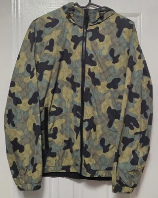Coach Camouflage/Black Reversible Full Zip Windbreaker Jacket - Image 1 of 4