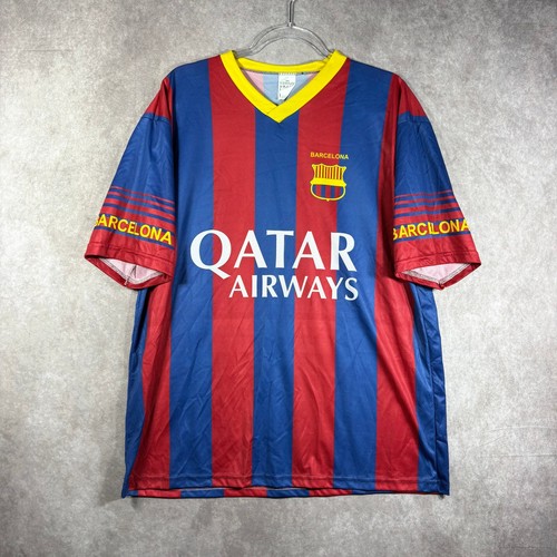 Nike FC Barcelona 1899-1999 Red Blue Soccer Jersey XL | eBay