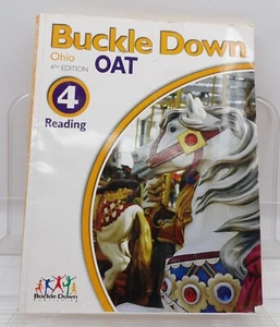 Buckle Down Ohio OAT 4th Edition Level 4 Reading Book for Education, Homeschool, - Picture 1 of 12