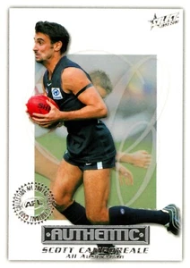 2001 CARLTON BLUES AFL Card SCOTT CAMPOREALE - Bild 1 von 2