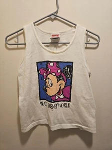90s Minnie Mouse VTG Disney Store Tank Top Size Small - Picture 1 of 6