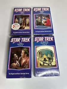 Sealed Star Trek VHS - 4 Neu in OVP Star Trek Episoden/Filme Lot - Bild 1 von 5
