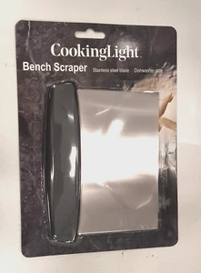 BENCH SCRAPER Metal Multi-Purpose Kitchen Tool Cooking Light Dishwasher OK - Picture 1 of 2