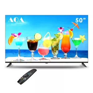 AOA 50inch LED WebOS Smart FHD TV DVB-T2 BT WIFI 2.4G/5G + Magic Remote Control - Picture 1 of 6