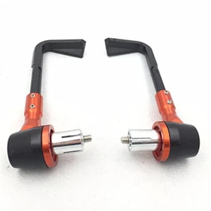 Adjustable Angle CNC 7/8" Brake Clutch Lever Protect Guard For Suzuki GSXR Hayab - Picture 1 of 7