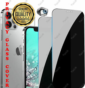 Privacy Anti-Spy Tempered Glass Screen Protector For iPhone XR 11 13 14 Pro Max