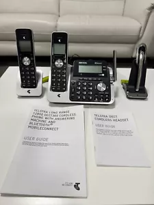 SOHO Long Range 12850 twin DECT360 cordless phone with bluetooth headset - Picture 1 of 5