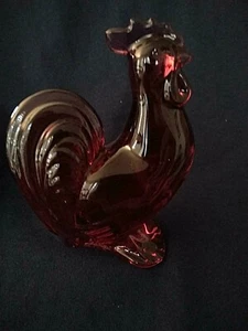 Baccarat Kristall rot Sternzeichen Hähne (#2810265) - Bild 1 von 5