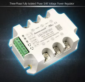 Módulo regulador de voltaje de CA trifásico relé estado sólido 380V 15 ~ 200A - Imagen 1 de 7