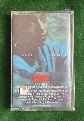 Promise by Sade (Vintage Cassette FRT 40263 CBS Records 1985) NEW SEALED - Image 1 of 3