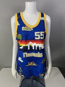 MITCHELL & NESS Women’s Denver Nuggets Dikembe Mutombo Jersey Size Medium NWOT - Picture 1 of 6