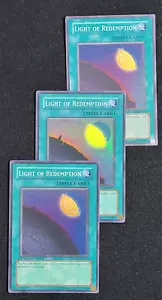 YuGiOh 2 x 1° 1 x Luce della Redenzione Illimitata LODT-EN057 LP Super Rara - Foto 1 di 15