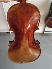 Aged wood 4/4 violin fabulous sound one-piece back spirit varnish fiddle case