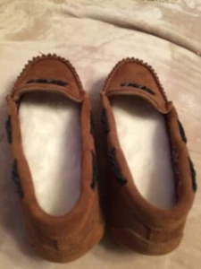 zealandia cuero mocasines nuevos talla 9 - Imagen 1 de 4