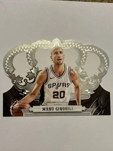 Manu Ginobili 2017 Panini Crown Royale #134 San Antonio Spurs - Picture 1 of 2