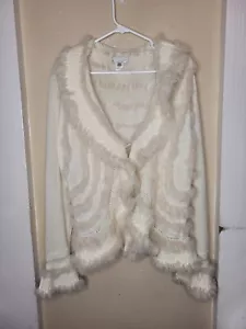 Solitaire Pullover Vintage Angora Kaninchen Damen Größe Medium - Bild 1 von 17