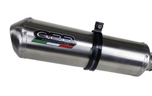 GPR Exhaust Moto Guzzi Griso 1200 8V 2007-2016 Slip-On SatInox DB Killer - Picture 1 of 1