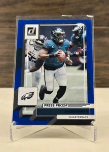 Donruss #171 2022 Jalen Hurts Blue Press Proof Eagles - Imagen 1 de 2