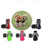 4PCS Pet Dog Shoes Anti Slip Protective Rain Boots Booties Socks Mesh Breathable