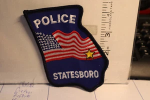 police patch   STATESBORO POLICE GEORGIA - Picture 1 of 1