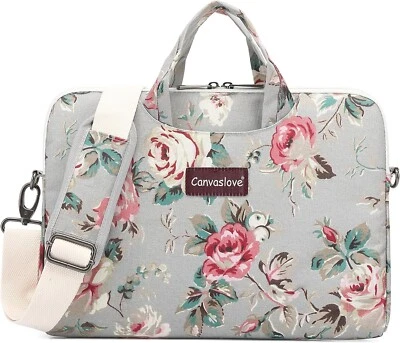 Bolso Mensajero de Hombro para Laptop Resistente al Agua Patrón Rosa para Macbook Pro16In (@ Foto 1 de 4