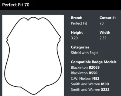 PERFECT FIT STYLE 107 Bifold Wallet 6CC SLOTS 70 CUTOUT CRED PACK ID BADGE - Image 1 of 4