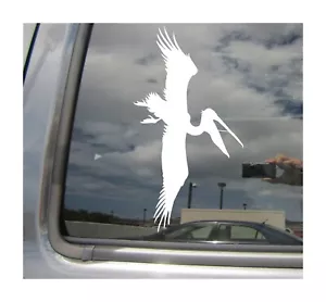 Fliegender Pelikan Vogel - Auto Auto Fenster Vinyl Aufkleber Sticker 01250 - Bild 1 von 2