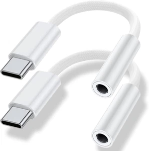 Cable adaptador auxiliar USB C a conector de audio de 3,5 mm para automóvil - Zdjęcie 1 z 9