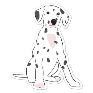 Dalmation Dog Puppy, Vinyl Decal Sticker, Indoor Outdoor, 3 Sizes, #11041 - Picture 1 of 1