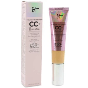 IT Cosmetics 32mL CC+ Illumination Cream & Anti-Ageing Hydrating Serum - Picture 1 of 11
