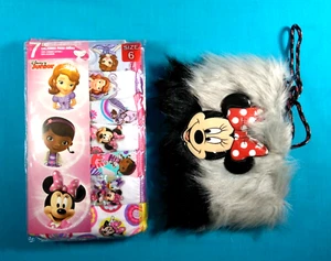 NIP ~ Disney Girls' Panties & Shopkins Purse~ Underwear 7 Pair Sz 6 Princess Doc - Picture 1 of 11