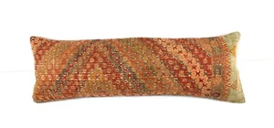 12x36 Ethnic Rug Pillow Decorative Vintage Faded Carpet Boho Cushion Cover 3158 - Picture 1 of 4