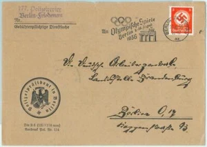 68280 - GERMANY - POSTAL HISTORY - COVER: 29.6.1936 Olympic postmark: BERLIN pp - Picture 1 of 1