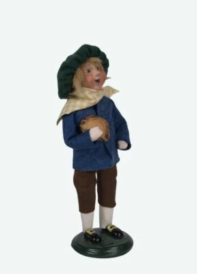 Colonial Byers Choice Colonial Boy with Pie 4324I Authorized Dealer - Image 1 of 4