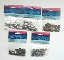 Darice Cupped Sequins 8mm Silver 200-pack